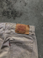 Load image into Gallery viewer, LEVIS 501 RELEASED HEM SAND DENIM - 1990S - LOST ENDS FOUND
