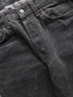 Load image into Gallery viewer, LEVIS 501 FADED CHARCOAL DENIM - 1990S
