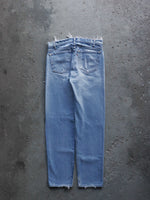 Load image into Gallery viewer, LEVI&#39;S 505 REPAIRED &amp; DISTRESSED INDIGO DENIM - 1990S
