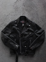 Load image into Gallery viewer, LEATHER ASH GEE MOTO JACKET - 1980S
