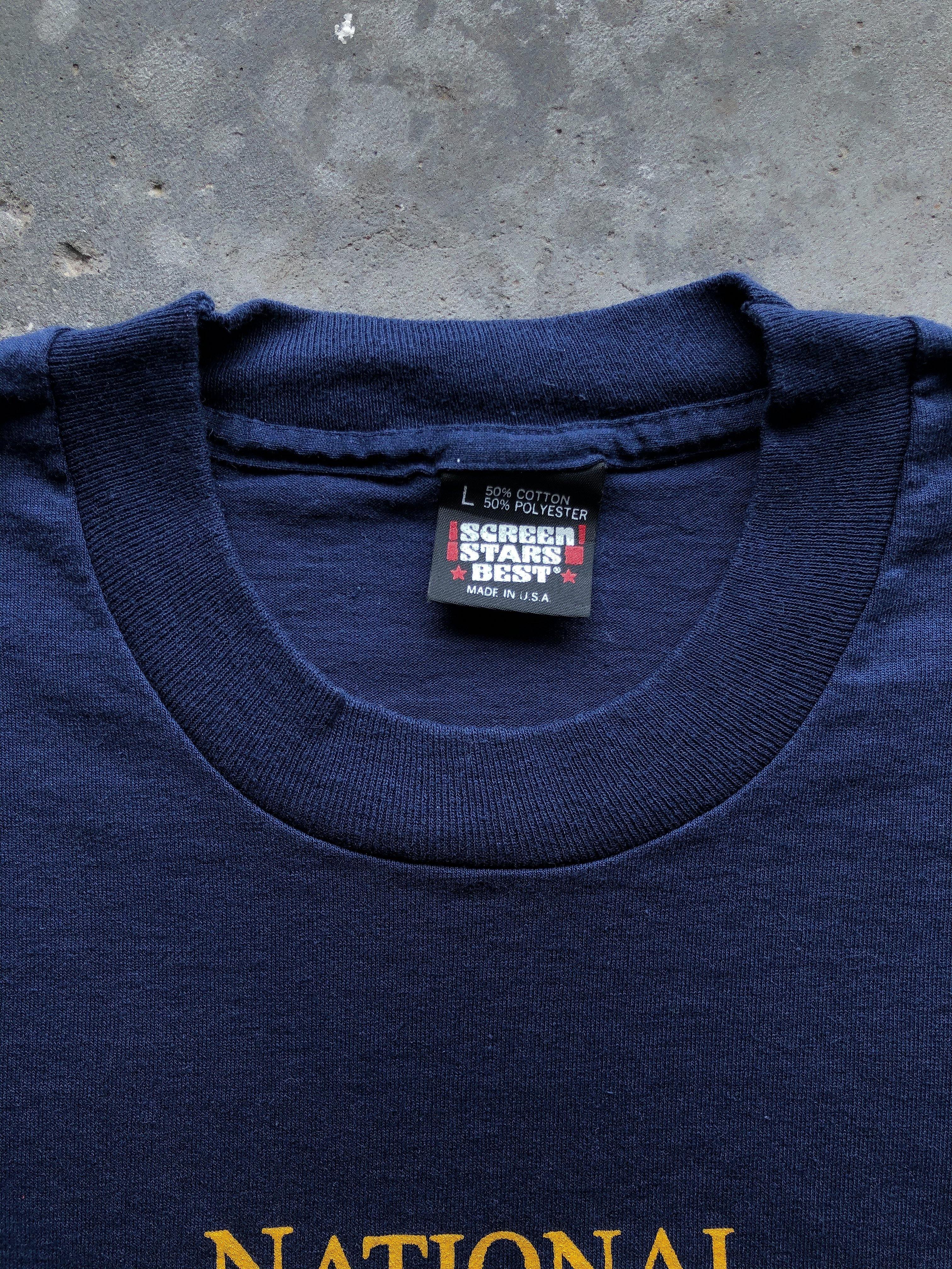 SINGLE STITCH “NATIONAL SCIENCE” TEE - 1990S - LOST ENDS FOUND