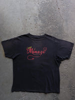 Load image into Gallery viewer, THRASHED &amp; FADED “MÉNAGE” TEE - 1990S - LOST ENDS FOUND
