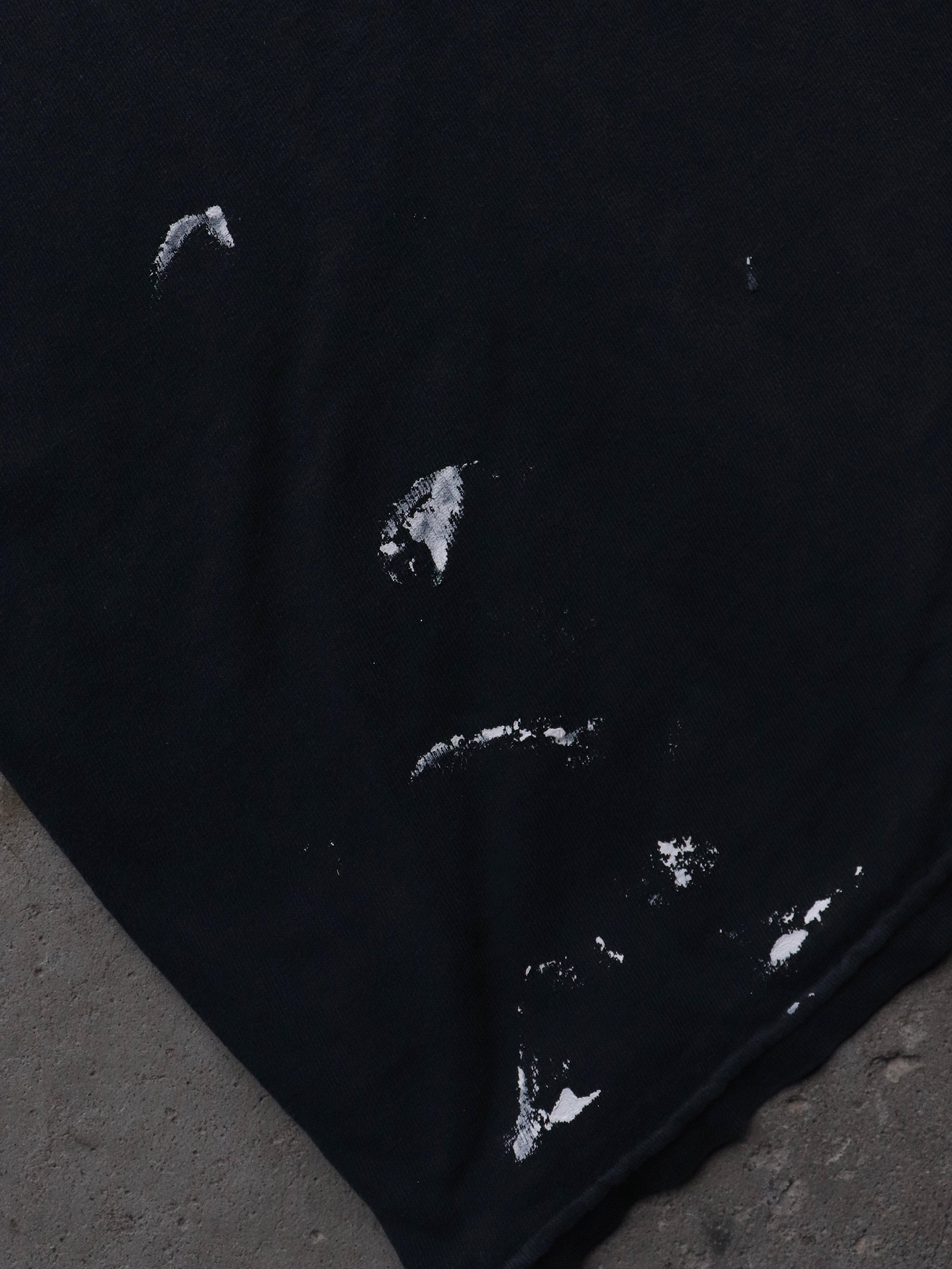 BLACK PAINTER BLANK TEE - 1990/00S - LOST ENDS FOUND