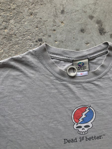 GRATEFUL DEAD “DEAD IS BETTER” TEE - 2007 - LOST ENDS FOUND