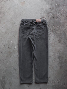 LEVI'S 501 FADED GRAPHITE DENIM - 1990S