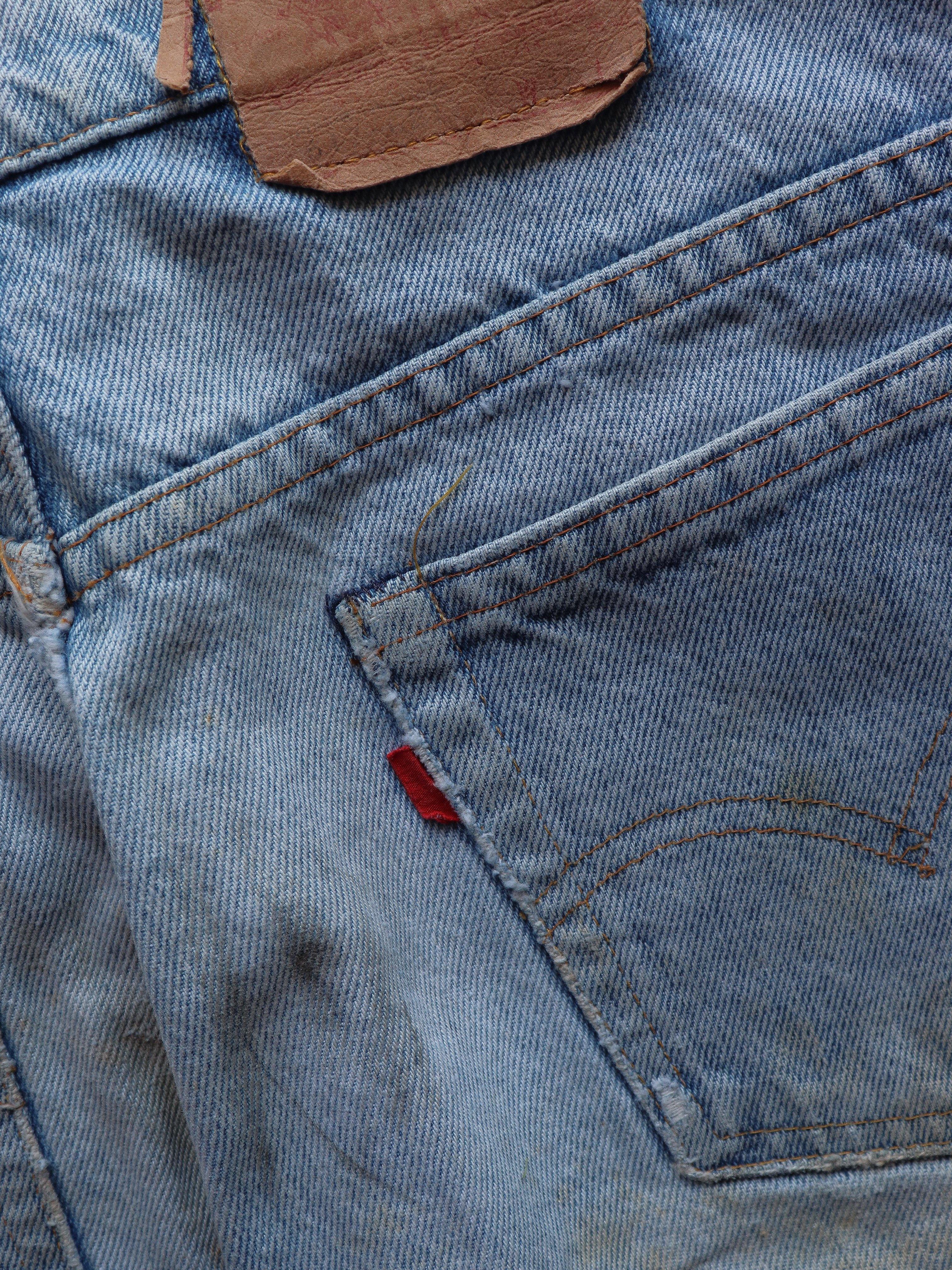 LEVI'S 517 FADED DIRTY WASH DENIM - 1990S  ( 30 x 32 ) - LOST ENDS FOUND