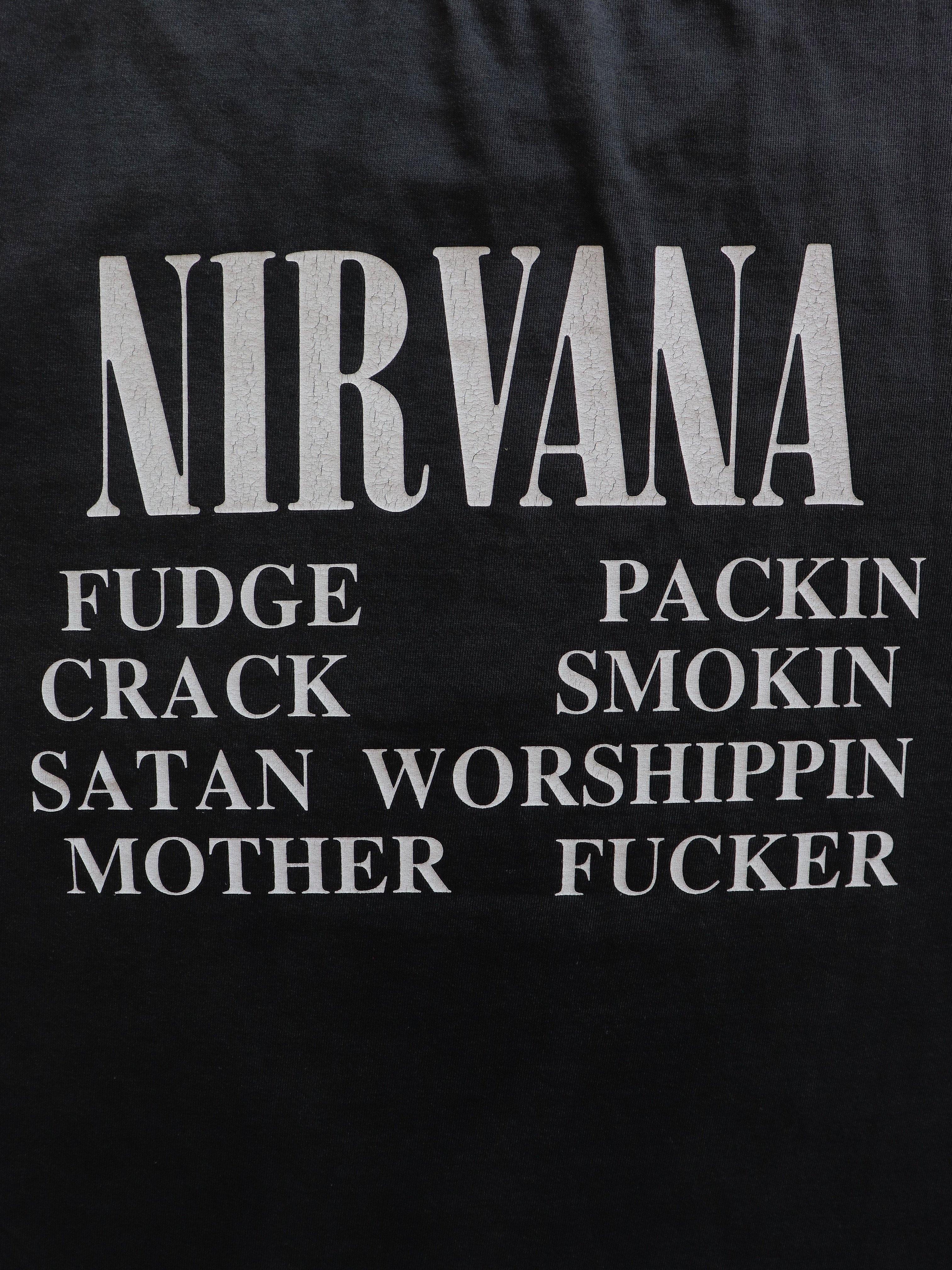 FADED NIRVANA "VESTIBULE" TEE - 1990S - LOST ENDS FOUND