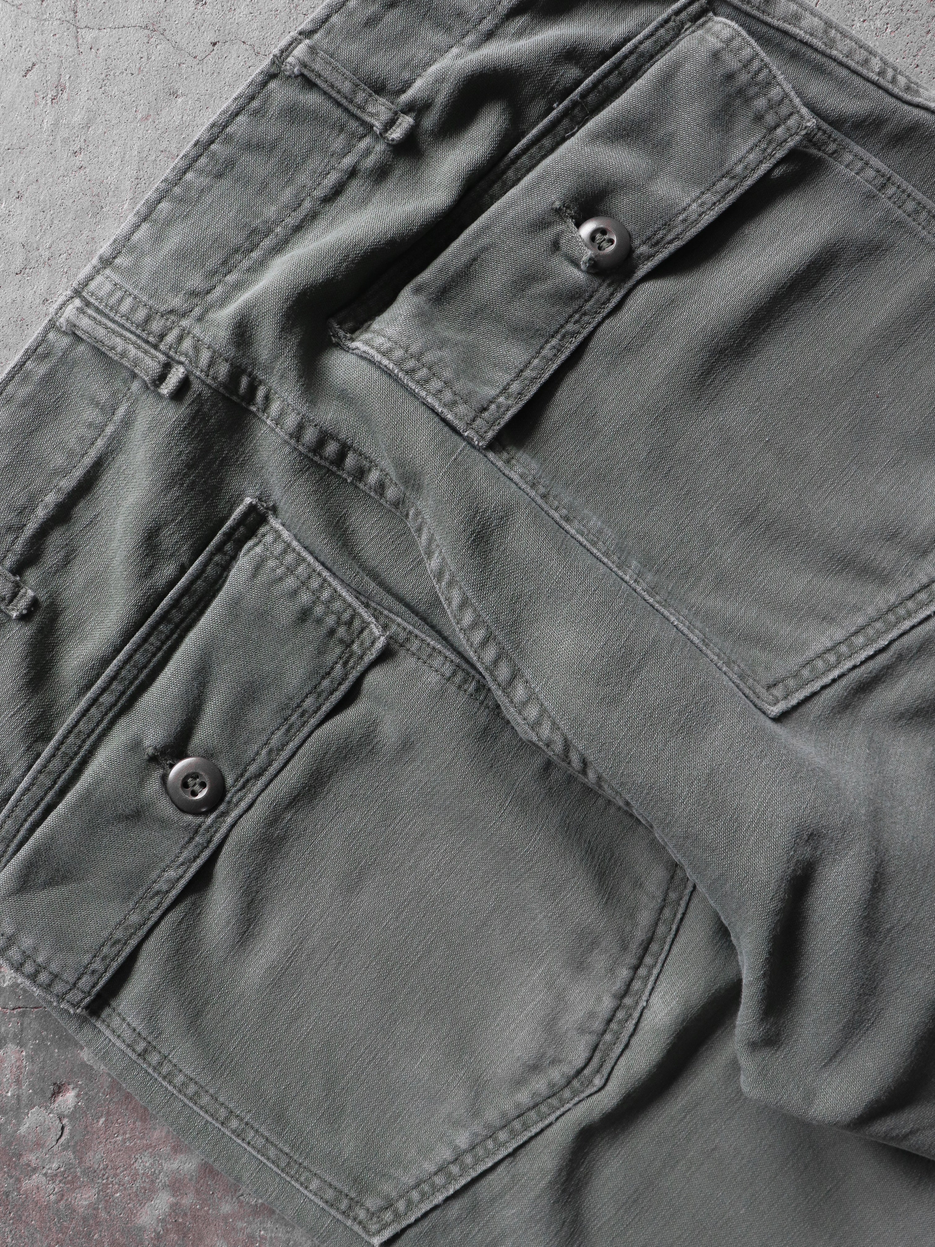 FADED OG-107 FATIGUE TROUSERS - 1970S