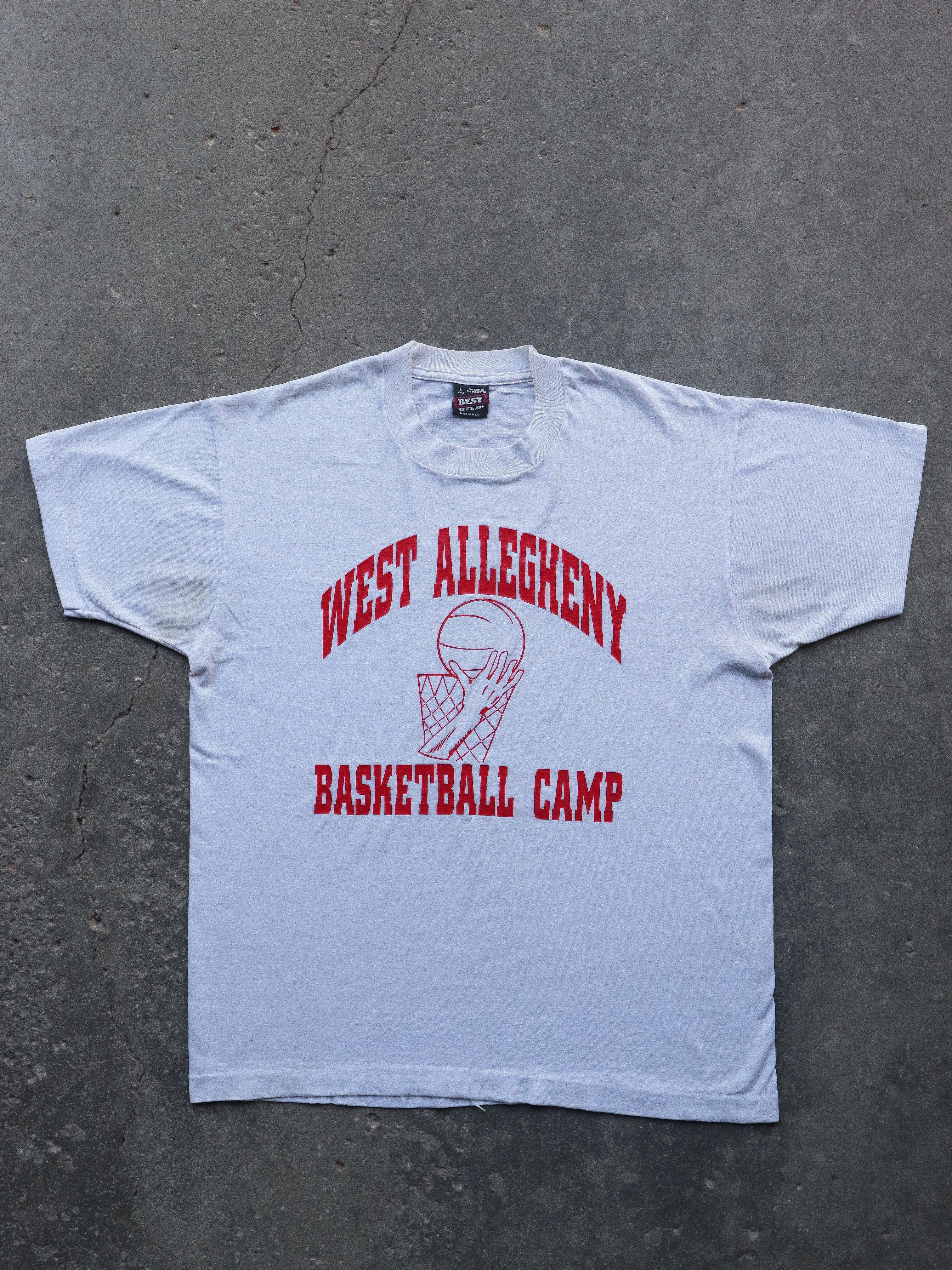 SINGLE STITCH “WEST ALLEGHENY” TEE - 1990S - LOST ENDS FOUND