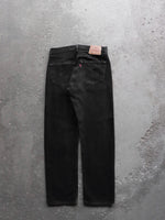 Load image into Gallery viewer, LEVIS 501 FADED BLACK DENIM - 1990S
