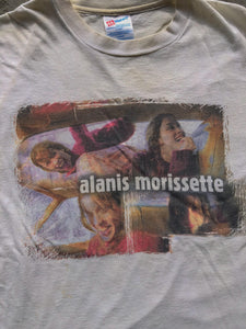 ALANIS MORISSETTE SINGLE STITCH TEE - 1990S - LOST ENDS FOUND