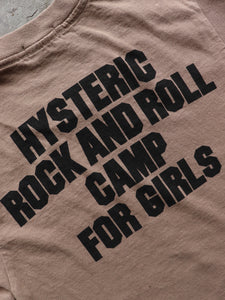 HYSTERIC GLAMOUR "ROCK & ROLL CAMP FOR GIRLS" TEE