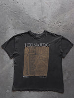 Load image into Gallery viewer, FADED &amp; THRASHED &quot;VITRUVIAN MAN&quot; TEE - 1980S
