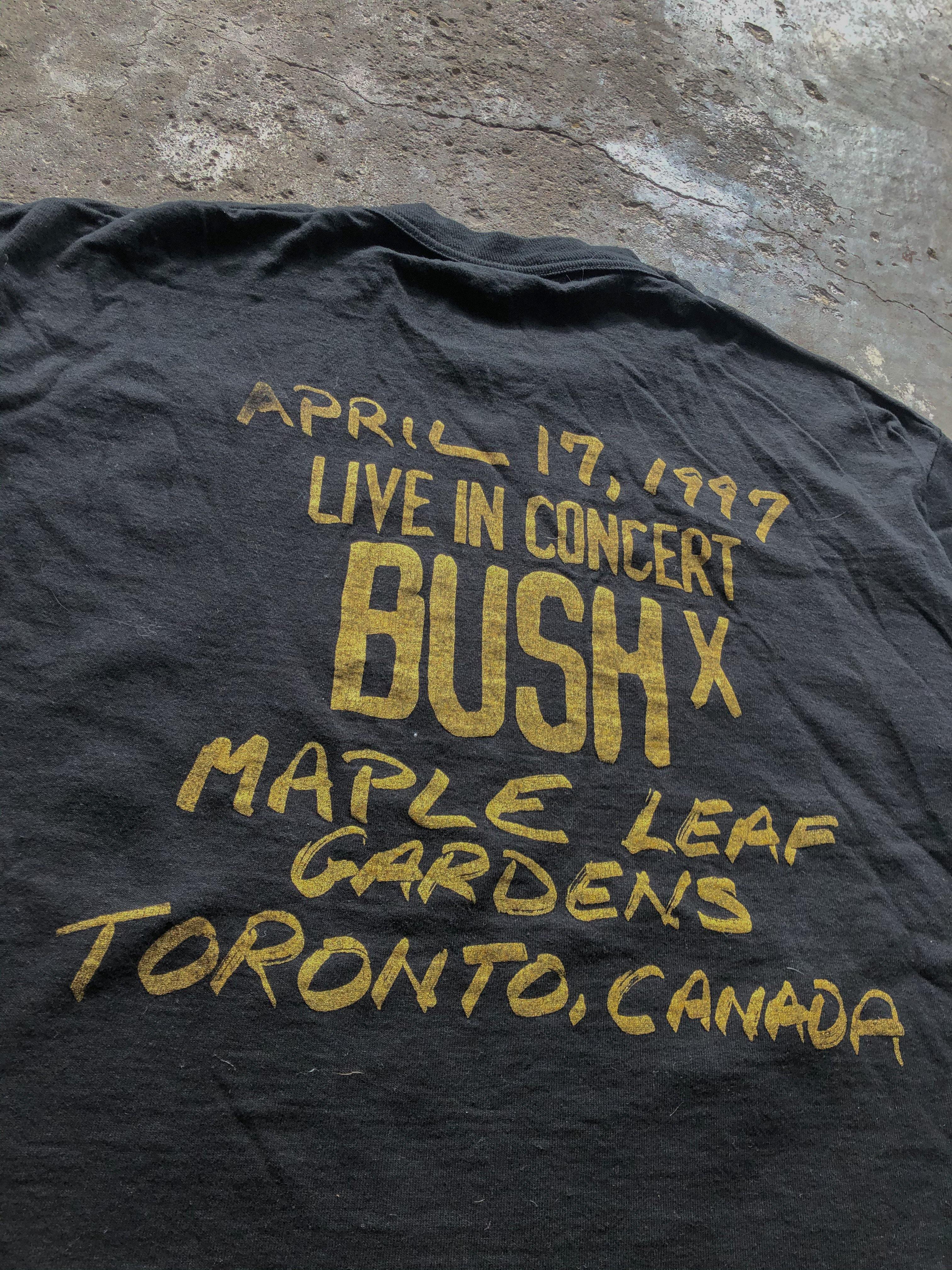 BUSH LIVE IN CONCERT TEE - 1990S - LOST ENDS FOUND