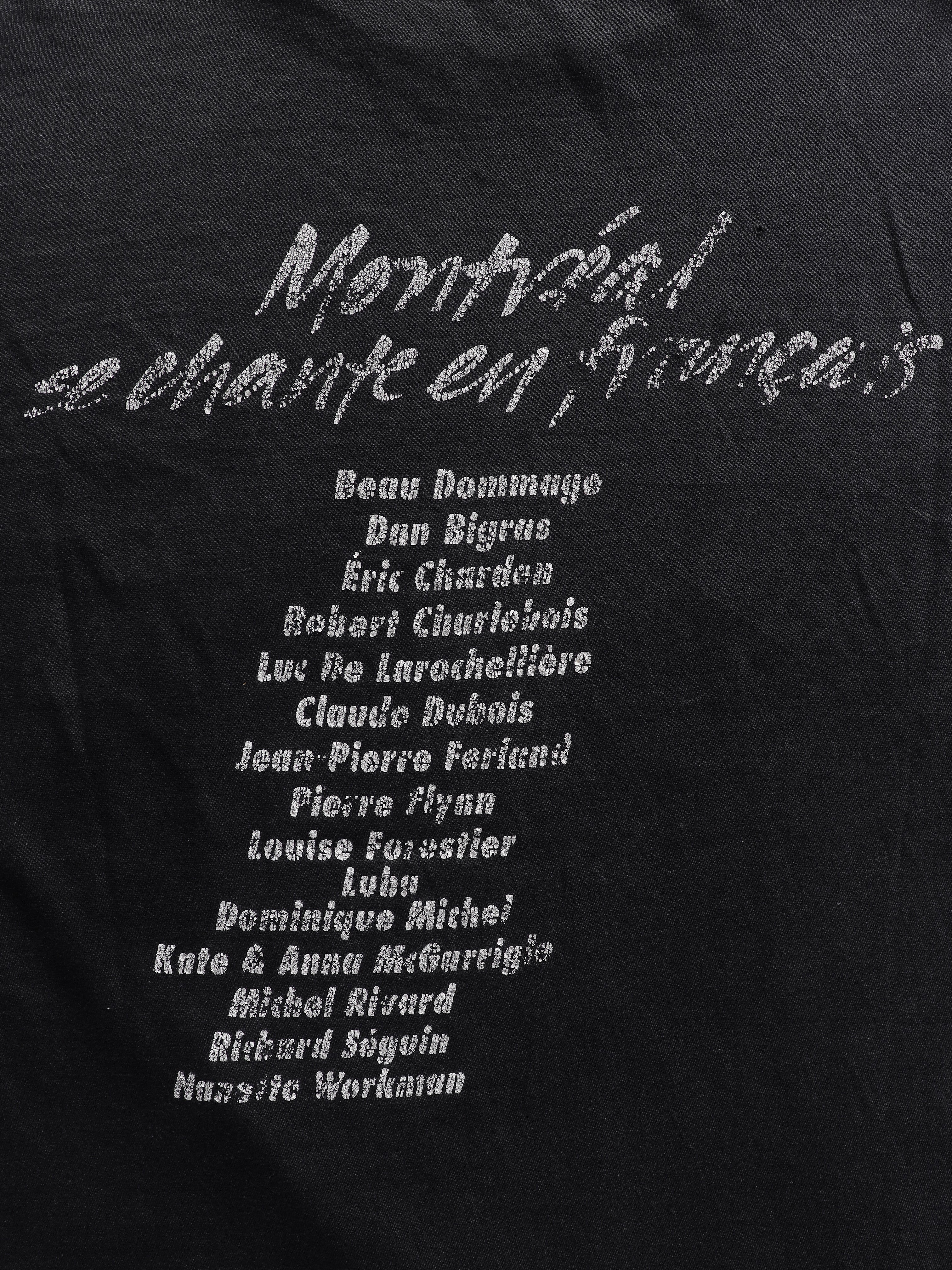 FADED BOXY "MONTREAL" TEE - 1990S