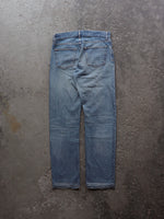 Load image into Gallery viewer, HELMUT LANG RELEASED HEM “VINTAGE DARK DENIM” - LOST ENDS FOUND
