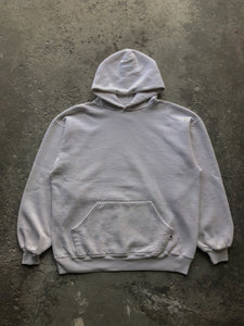 RUSSELL OFF WHITE BLANK SWEATSHIRT - 1990S - LOST ENDS FOUND