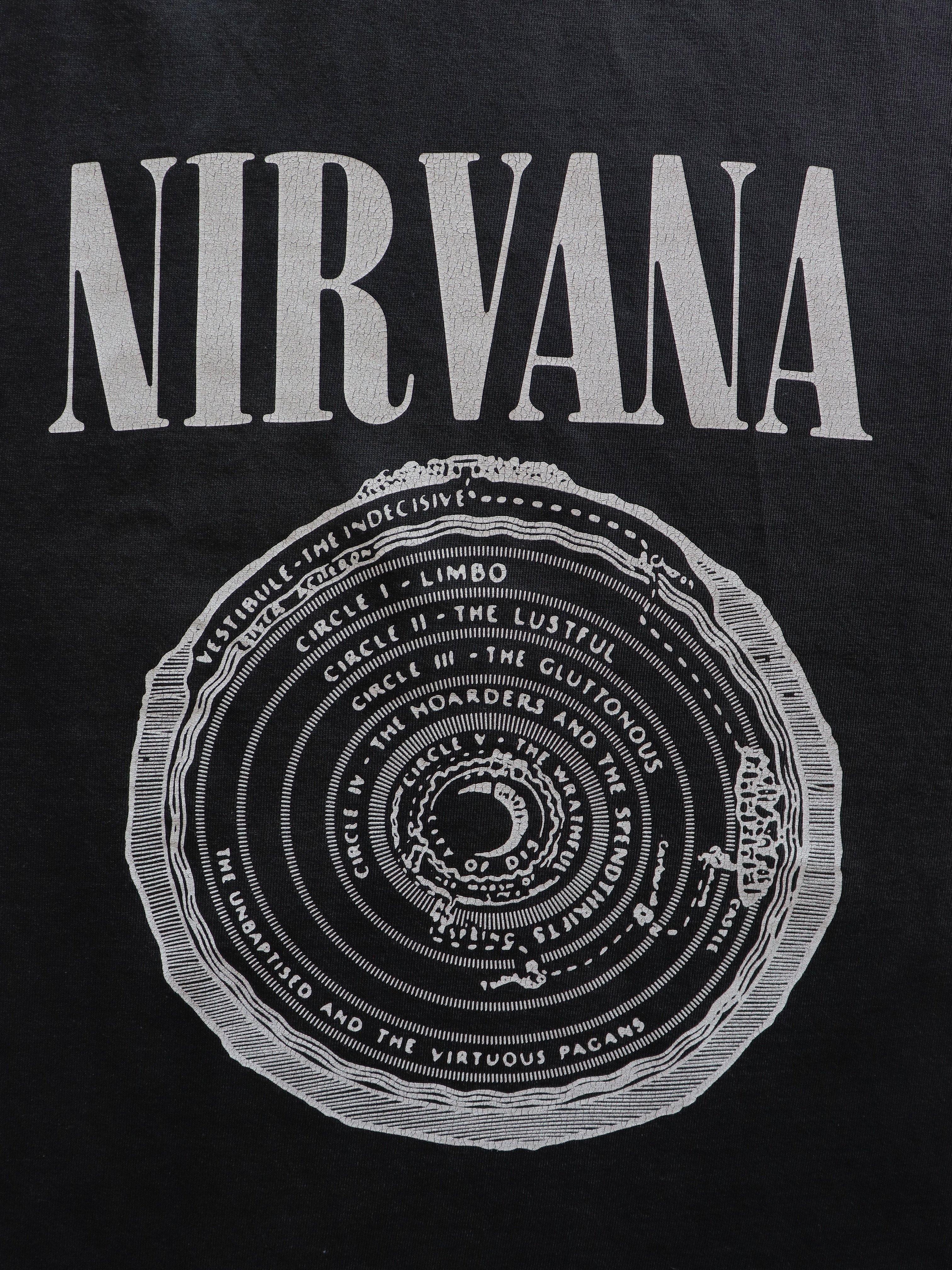 FADED NIRVANA "VESTIBULE" TEE - 1990S - LOST ENDS FOUND