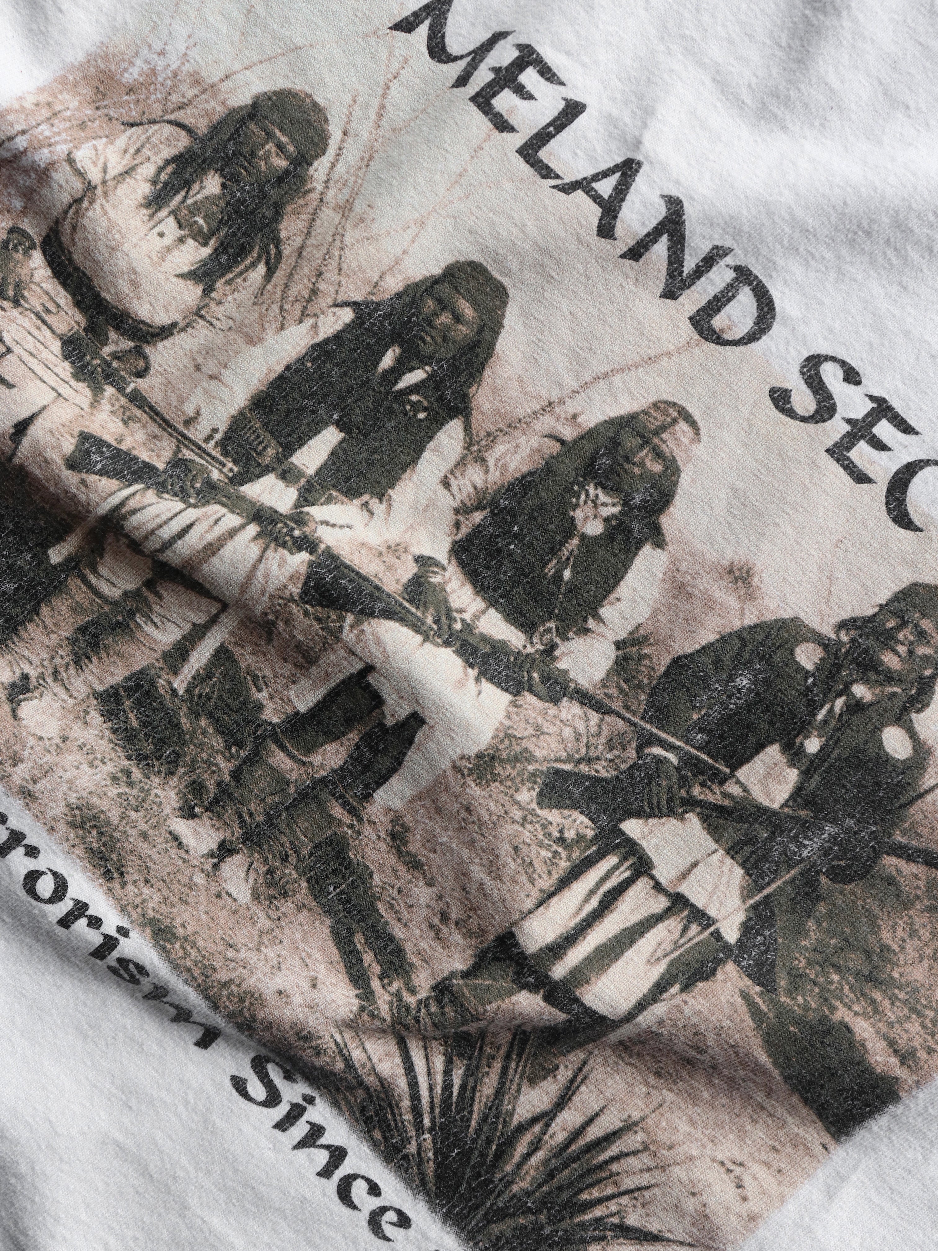 FADED "HOMELAND SECURITY" TEE - 1990S