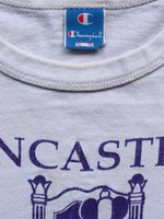 Load image into Gallery viewer, SINGLE STITCH CHAMPION “ANCASTER” TEE - 1990S - LOST ENDS FOUND
