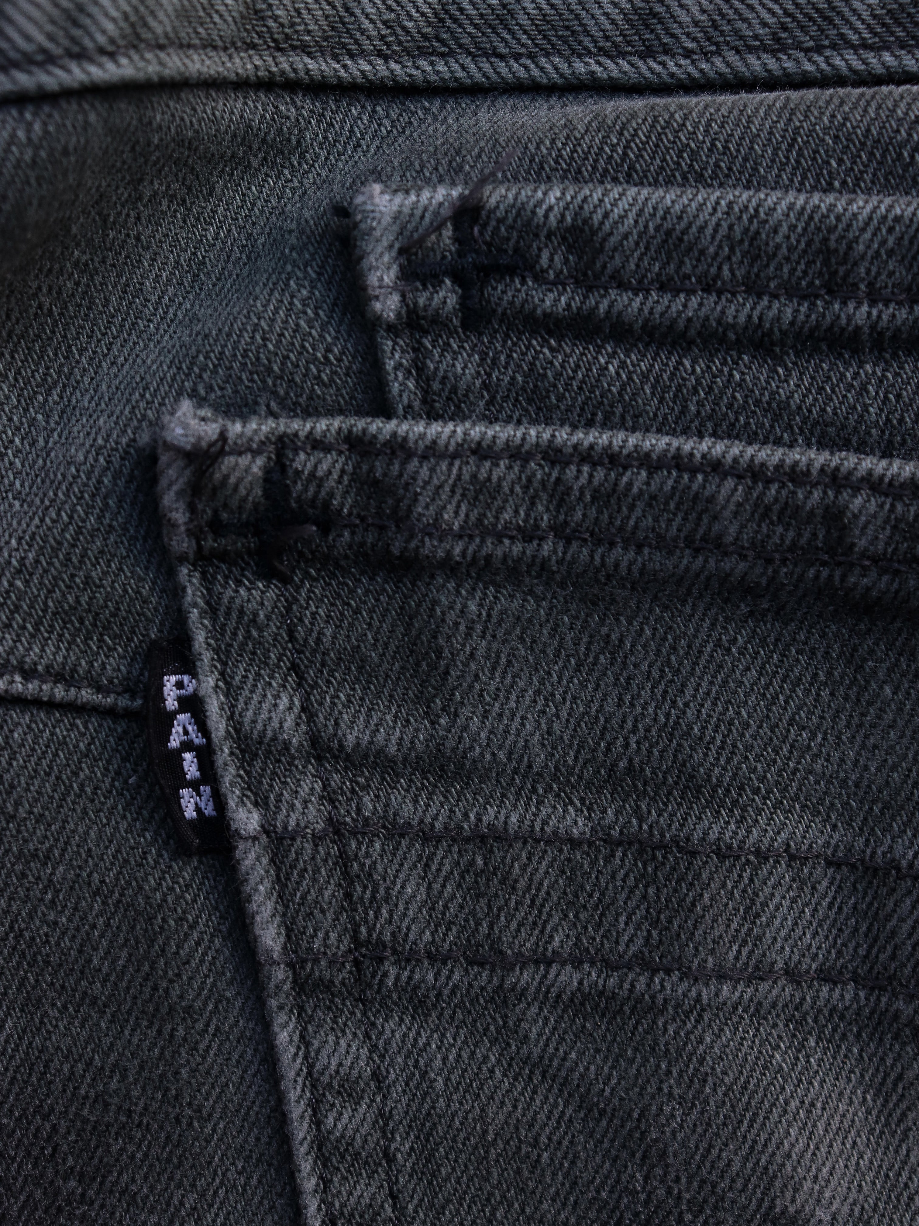 NUMBER (N)INE SS08 RELEASED HEM “PAIN” DENIM - LOST ENDS FOUND