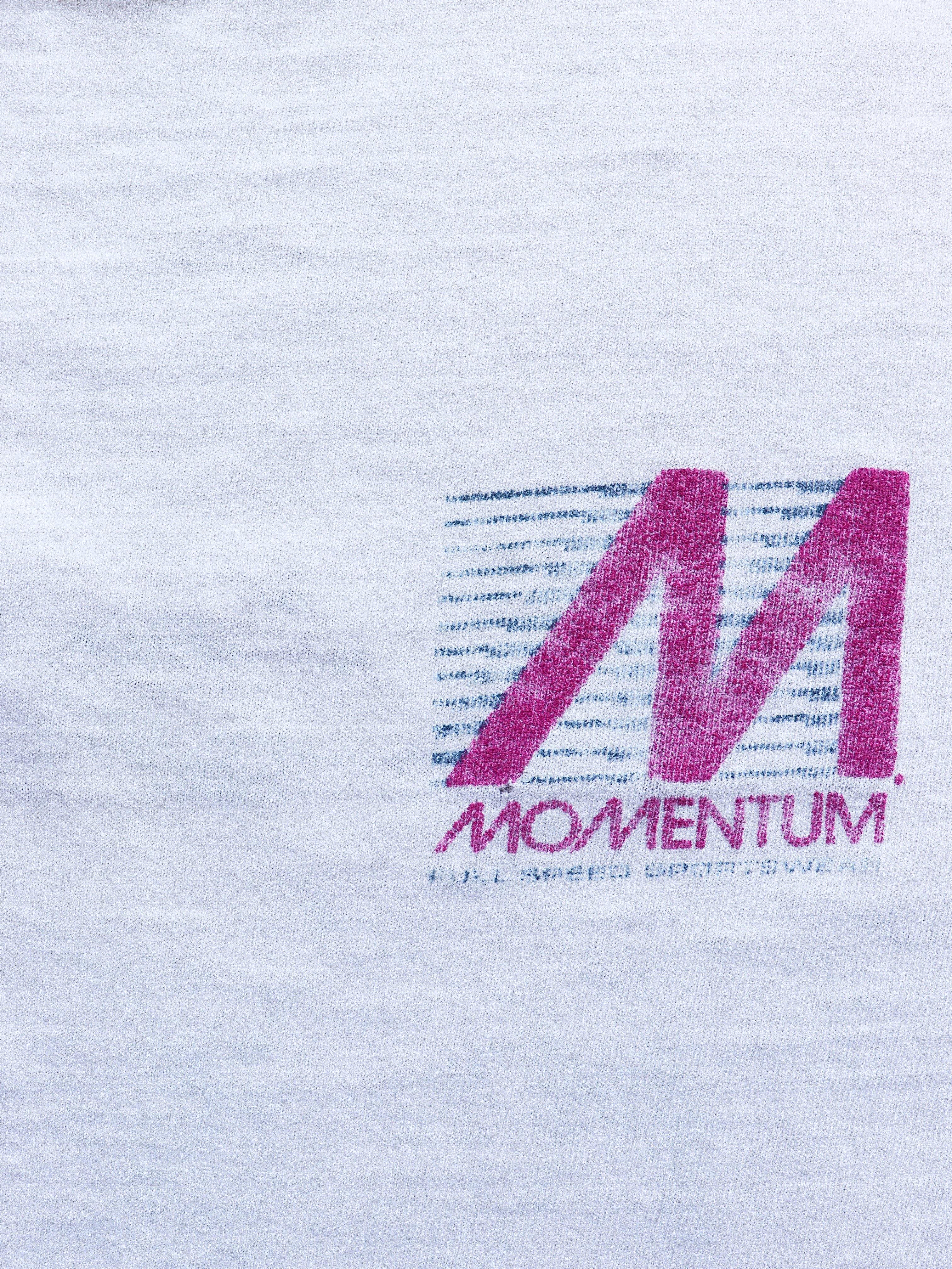 THRASHED “MOMENTUM” TEE - 1990S - LOST ENDS FOUND