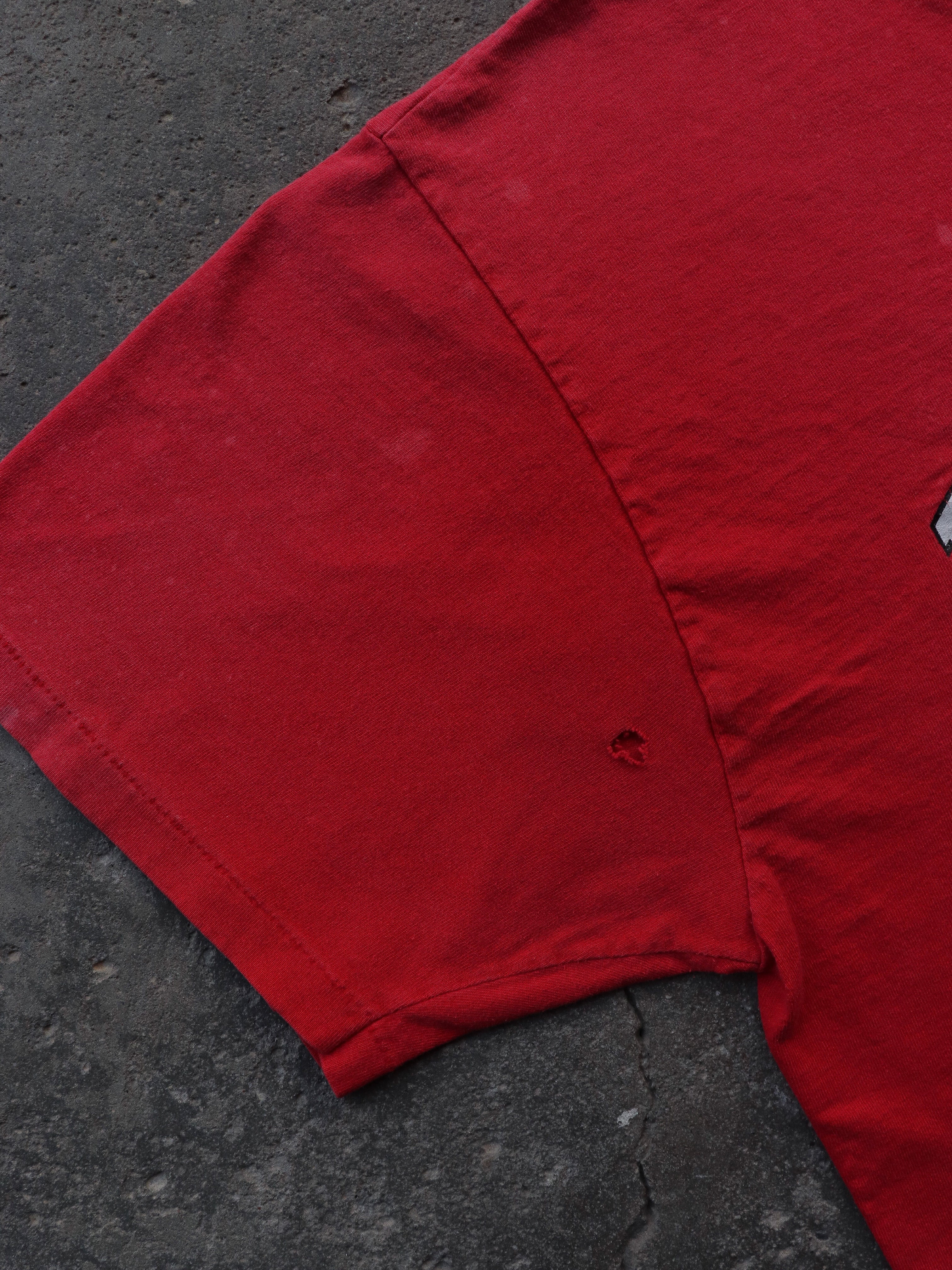 SINGLE STITCH FADED “ROSE-HULMAN” TEE - 1990S - LOST ENDS FOUND