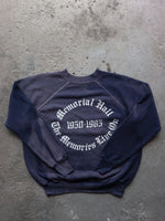 Load image into Gallery viewer, SUN FADED &quot;MEMORIAL HALL&quot; RAGLAN CREWNECK - 1980S - LOST ENDS FOUND
