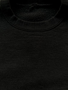 RUSSELL PITCH BLACK BLANK CREWNECK - 1990S - LOST ENDS FOUND