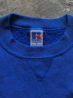 Load image into Gallery viewer, RUSSELL ROYAL BLUE BLANK SWEATSHIRT - 1990S - LOST ENDS FOUND
