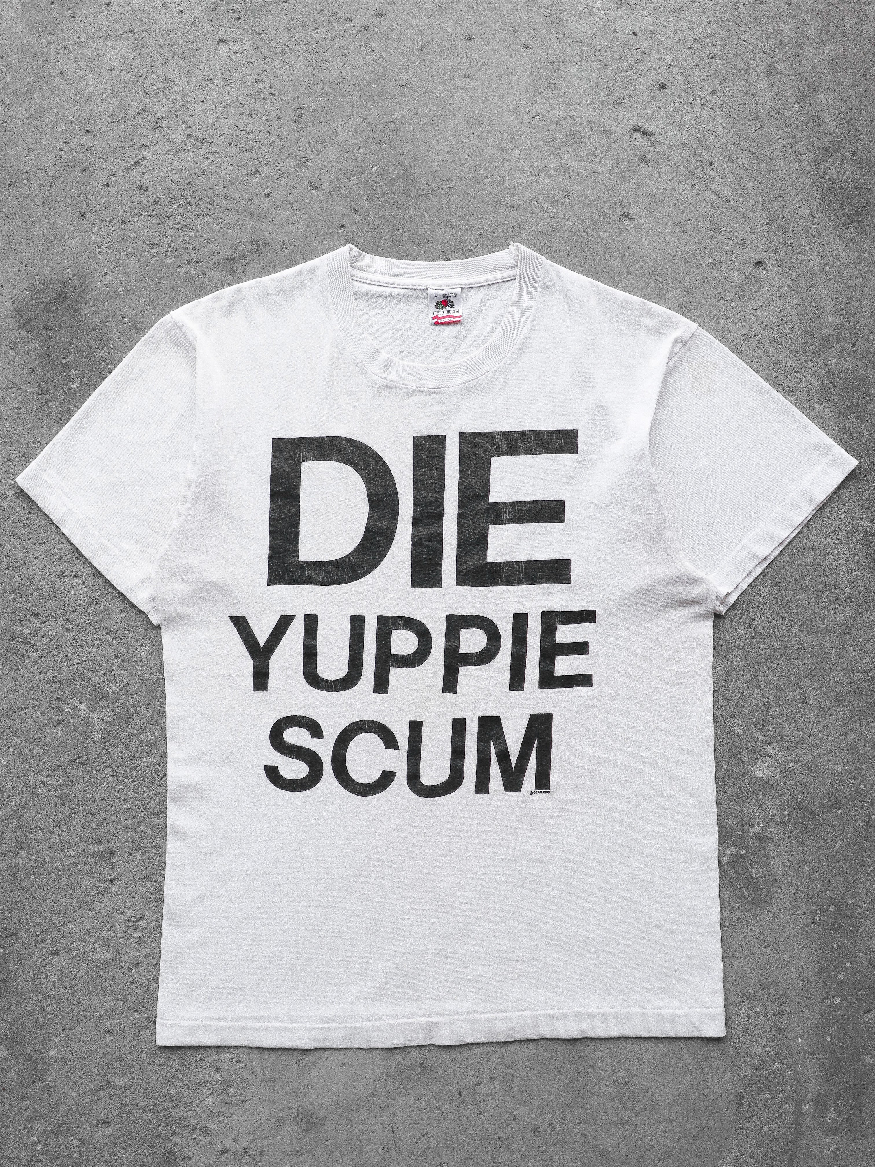 "DIE YUPPIE SCUM" TEE - 1980S