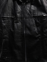 Load image into Gallery viewer, CRACKED LEATHER MOTO JACKET - 1970S
