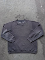 Load image into Gallery viewer, SUN FADED &amp; STAINED RAGLAN CREWNECK - 1990S - LOST ENDS FOUND
