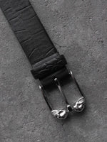 Load image into Gallery viewer, ALEXANDER MCQUEEN TWIN SKULL BELT
