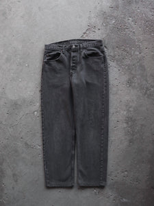 LEVI'S 501 FADED GRAPHITE DENIM - 1990S