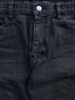 Load image into Gallery viewer, NUMBER (N)INE SS08 RELEASED HEM “PAIN” DENIM - LOST ENDS FOUND
