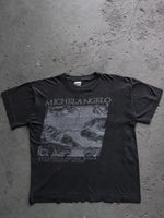 Load image into Gallery viewer, FADED MICHELANGELO &quot;THE CREATION OF ADAM&quot; TEE - 1980S - LOST ENDS FOUND
