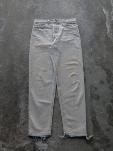 LEVI’S 550 CREAM RELEASED HEM DENIM - 1990S - LOST ENDS FOUND