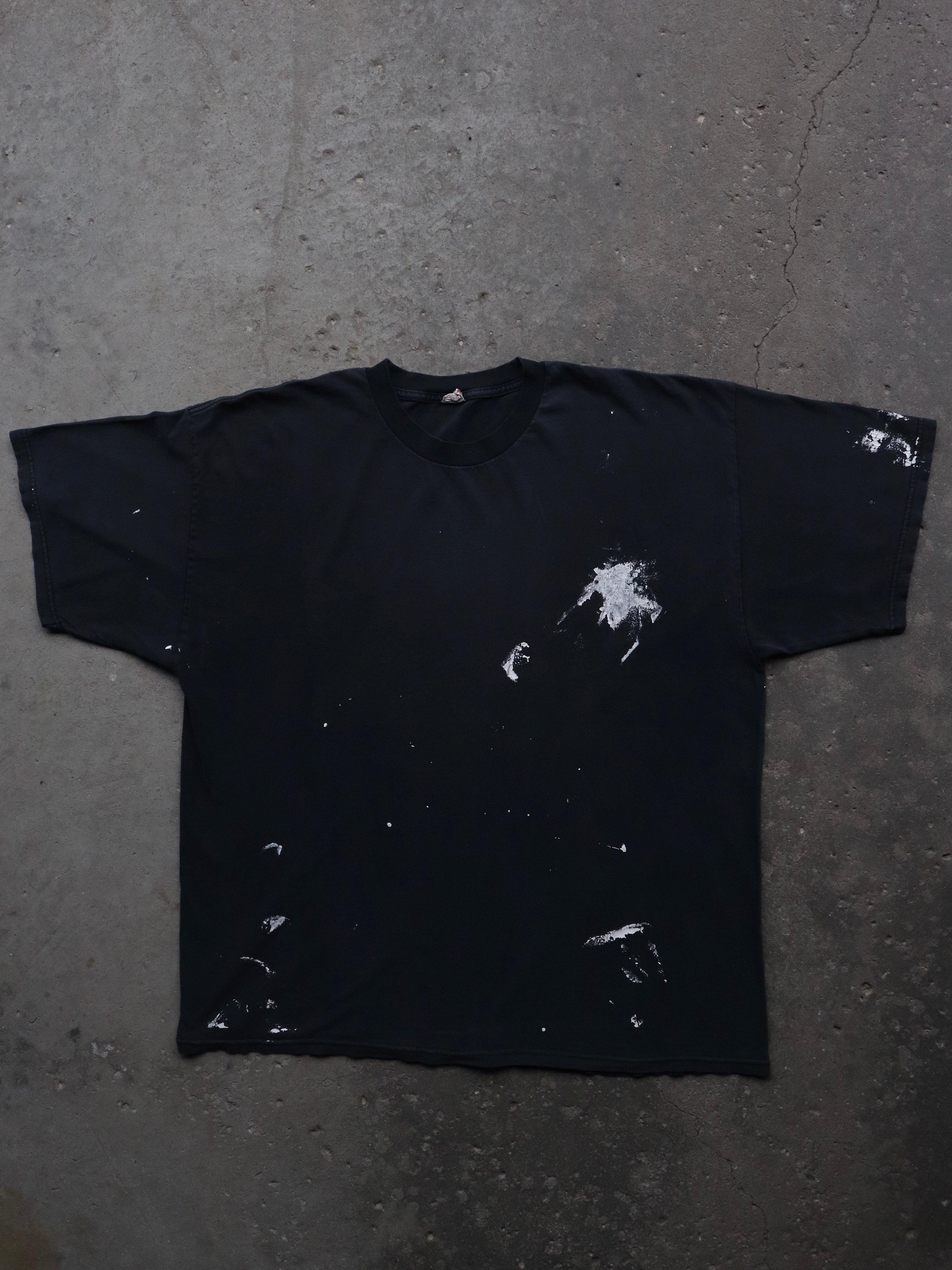 BLACK PAINTER BLANK TEE - 1990/00S - LOST ENDS FOUND