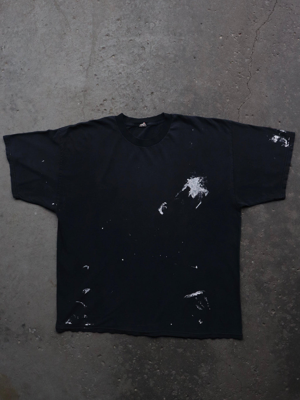 BLACK PAINTER BLANK TEE - 1990/00S - LOST ENDS FOUND