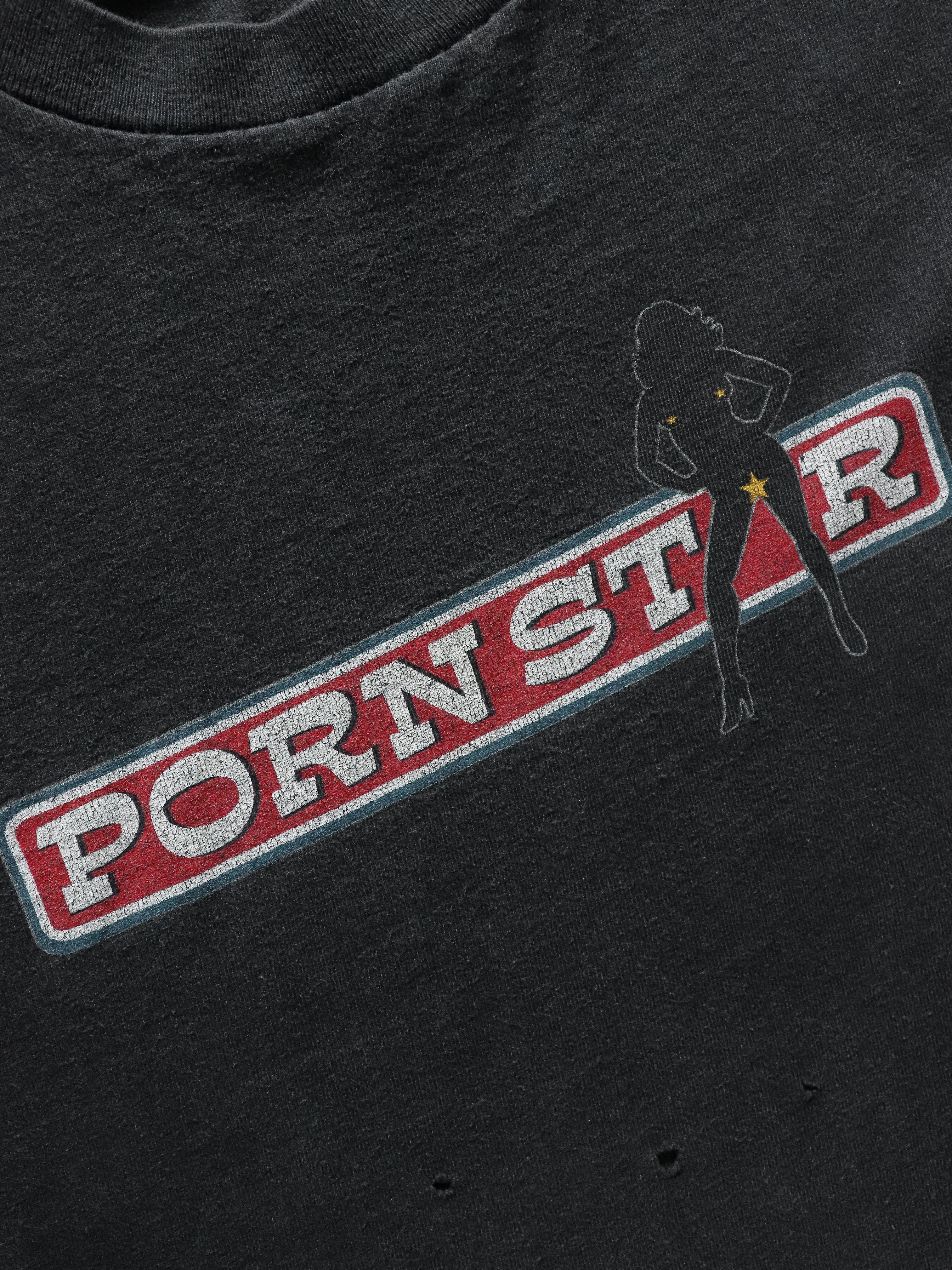 FADED AND CHOPPED "PORN STAR" TEE - 1990S