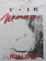 Load image into Gallery viewer, SINGLE STITCH MARJO &quot;VOIR&quot; CROPPED TEE - 1980S
