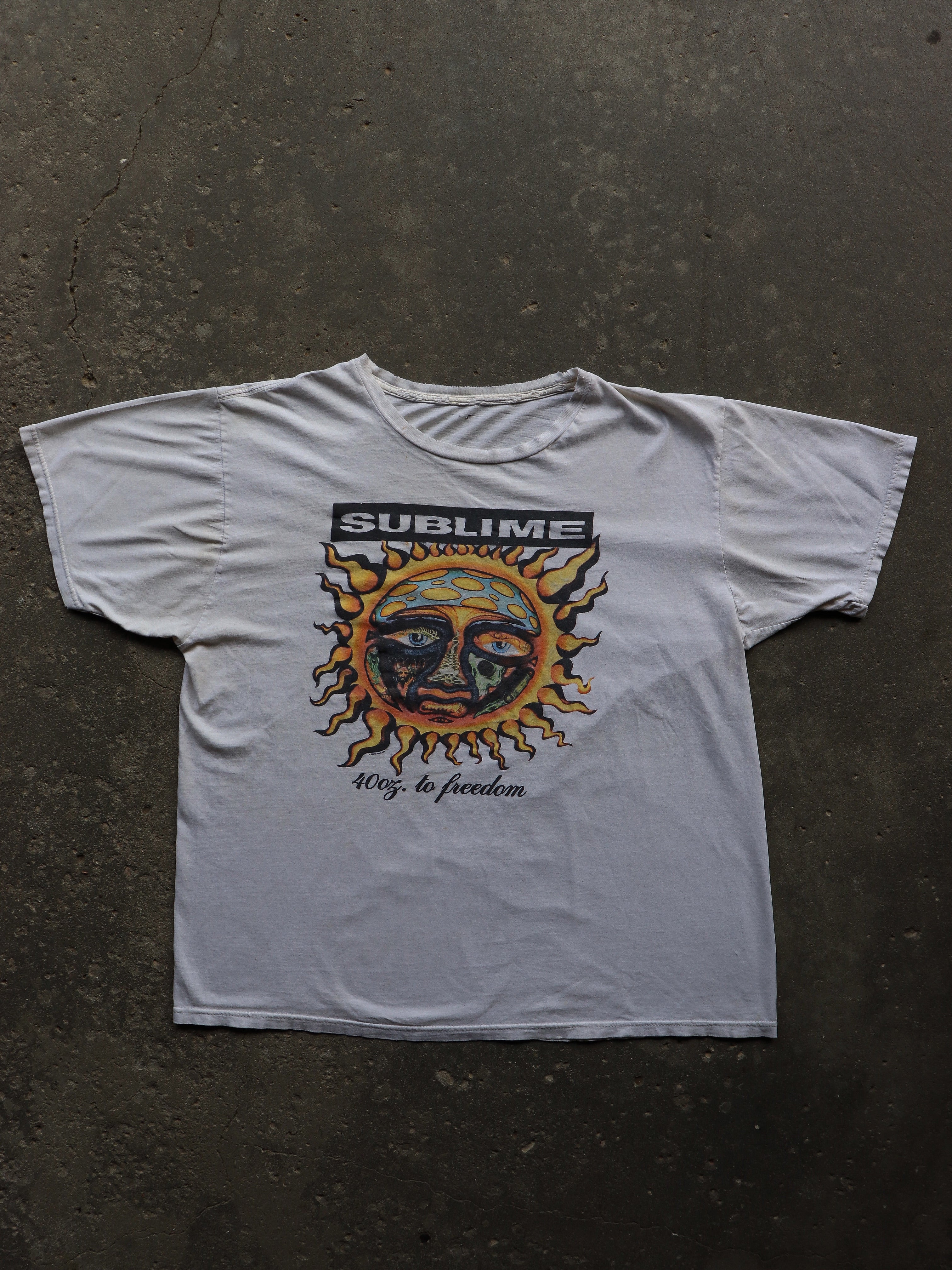 SUBLIME “14OZ. TO FREEDOM” TEE - 2000S - LOST ENDS FOUND