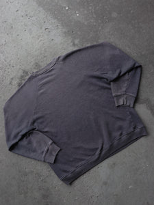 SUN FADED & STAINED RAGLAN CREWNECK - 1990S - LOST ENDS FOUND