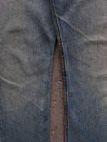 Load image into Gallery viewer, LEVIS 501 RELEASED HEM SAND WASH DENIM - 1990S - LOST ENDS FOUND
