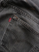 Load image into Gallery viewer, LEVI&#39;S 501 RELEASED HEM CEMENT DENIM - 1990S
