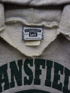 SPLIT COLLAR “MANSFIELD HORNETS” SWEATSHIRT - 1990S - LOST ENDS FOUND