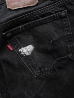 Load image into Gallery viewer, LEVIS 501 FADED BLACK PAINTER DENIM - 1990S
