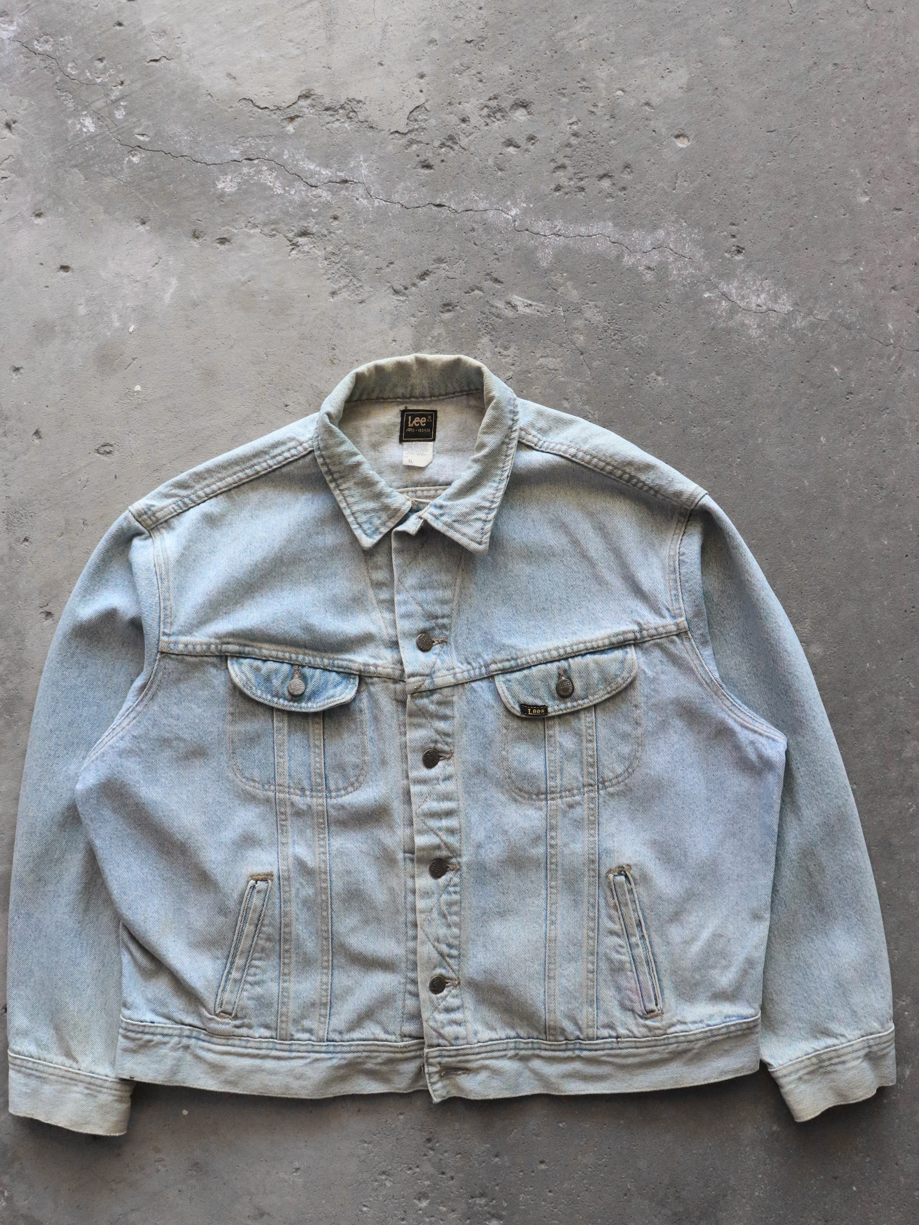 LEE LIGHT WASH DENIM JACKET - 1990S – LOST ENDS FOUND