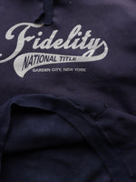 Load image into Gallery viewer, THRASHED &amp; SUN FADED “FIDELITY” SWEATSHIRT - 1990S - LOST ENDS FOUND
